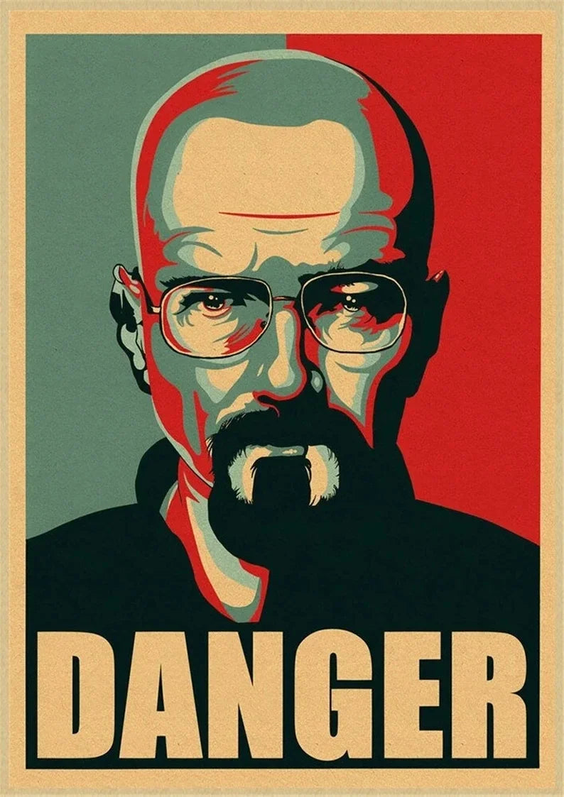Breaking Bad Canvas Wall Art Poster | TV Series Home Decor