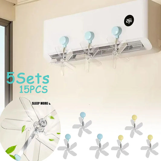 Magnetic AC Deflector Shield – 360° Adjustable Wind Guard AC Wind Deflector Peaceful Pleasures Health and Wellness
