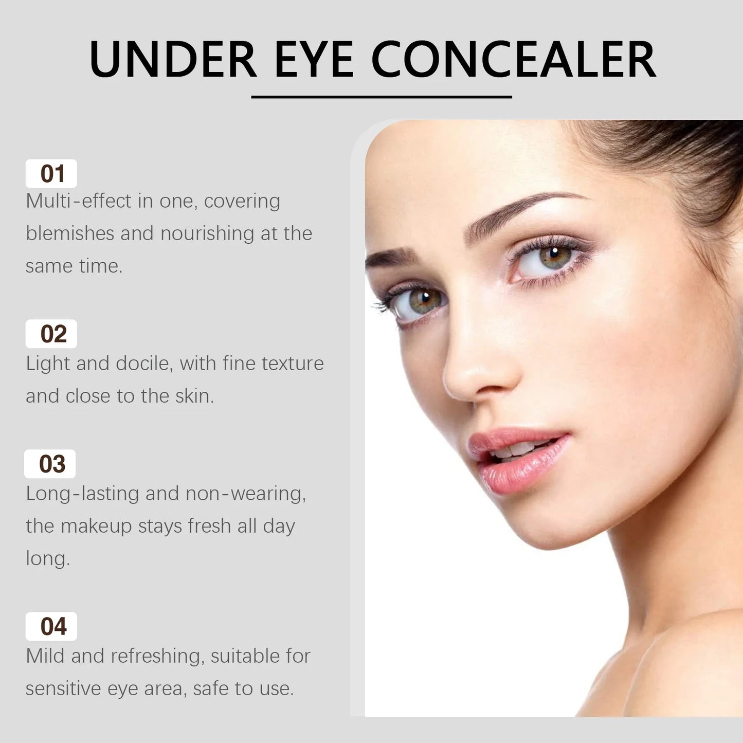 Eye Concealer Cream – Dark Circles, Niacinamide & Vitamin E