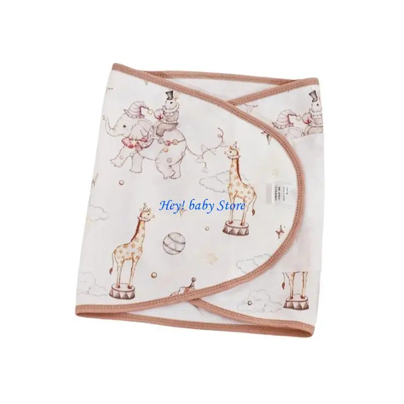Newborn Baby Swaddle Blanket – Soft Cotton Wrap for Calm Sleep