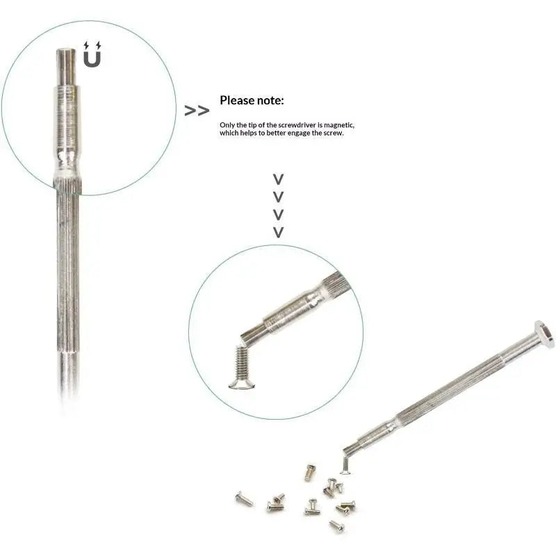 11-Piece Precision Screwdriver Set – Watch, Phone & Electronics