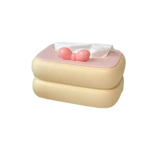 Candy Color Tissue Box Cover Tissue Holder Dispenser Plastic Tissue Organizer for Night Stands Bedrooms Office Peaceful Pleasures Health and Wellness Yellow