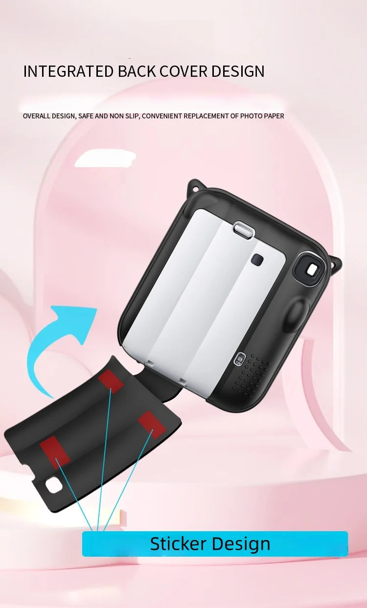 Silicone Protective Case Back Cover Design For The Instax Mini 13 Camera Provides All-Around Protection Against Shocks And Drops Peaceful Pleasures Health and Wellness