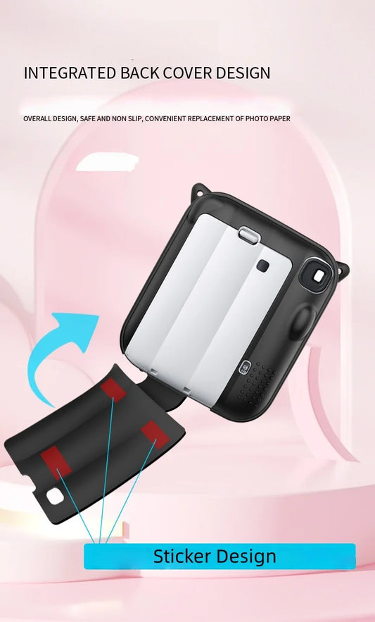 Silicone Protective Case Back Cover Design For The Instax Mini 13 Camera Provides All-Around Protection Against Shocks And Drops Peaceful Pleasures Health and Wellness