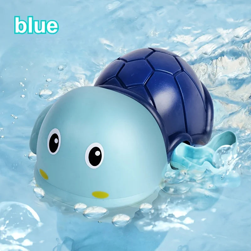 Wind-Up Frog Water Spray Bath Toy for Toddlers – 1 or 3 Pack