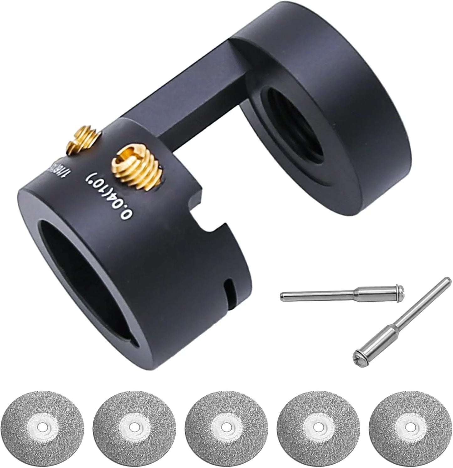 TIG Tungsten Sharpener Head Tool 4 Cut-off Slots Multi-angle
