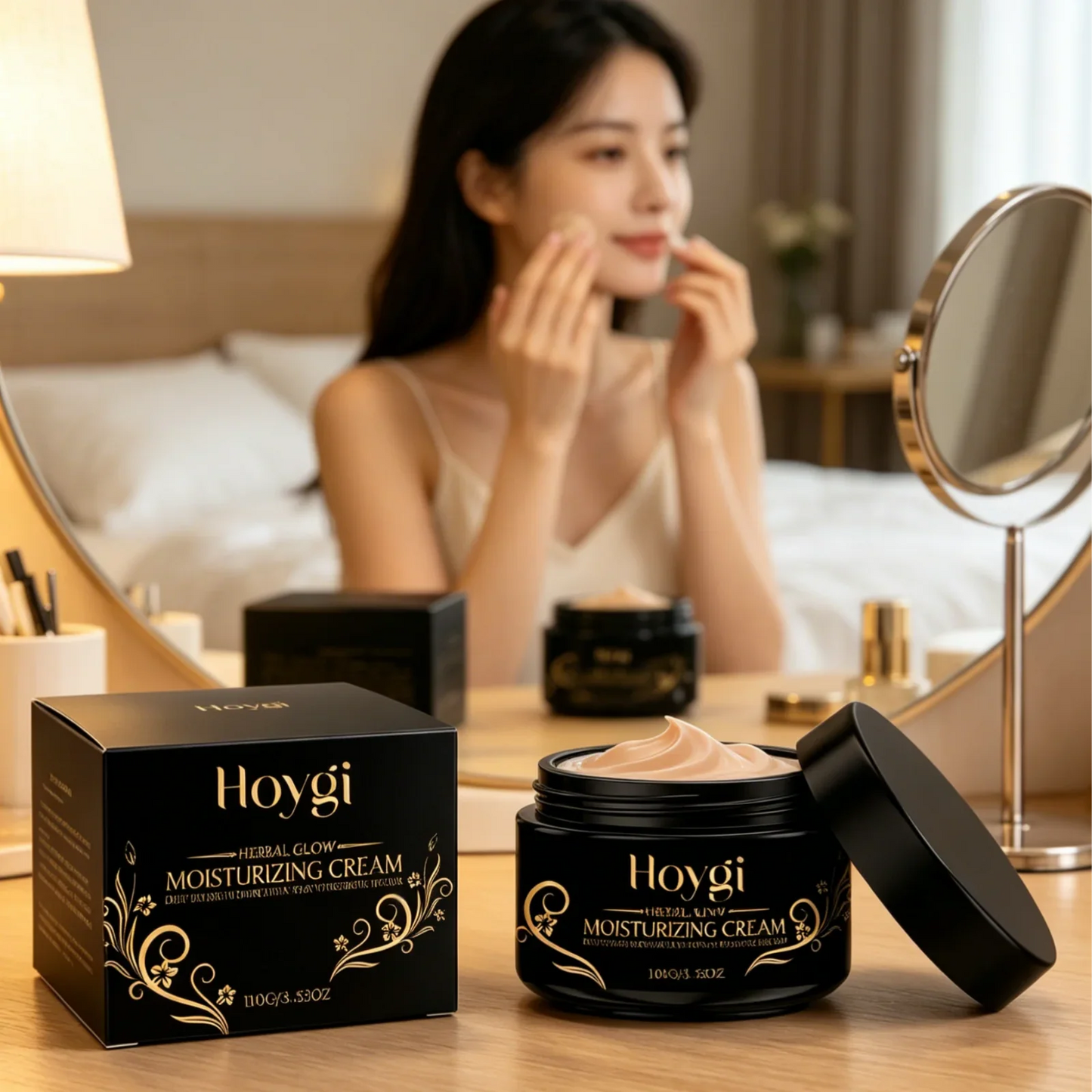 Hoygi Herbal Glow Face Moisturizer – Brightening Cream 100g