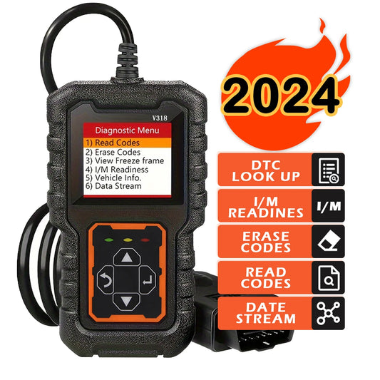 OBD2 Scanner V318 – Engine Code Reader & Voltage Tester Peaceful Pleasures Health and Wellness