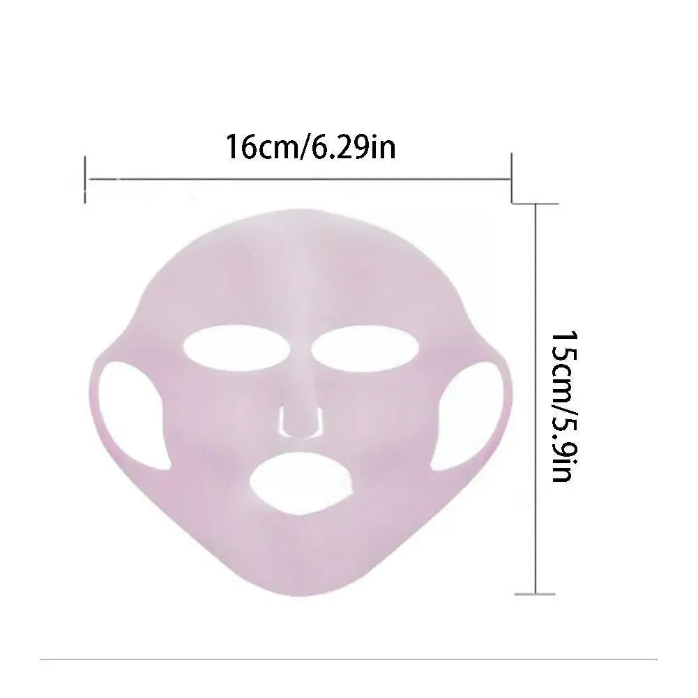 Reusable Silicone Face Mask Cover – Moisturizing & Firming