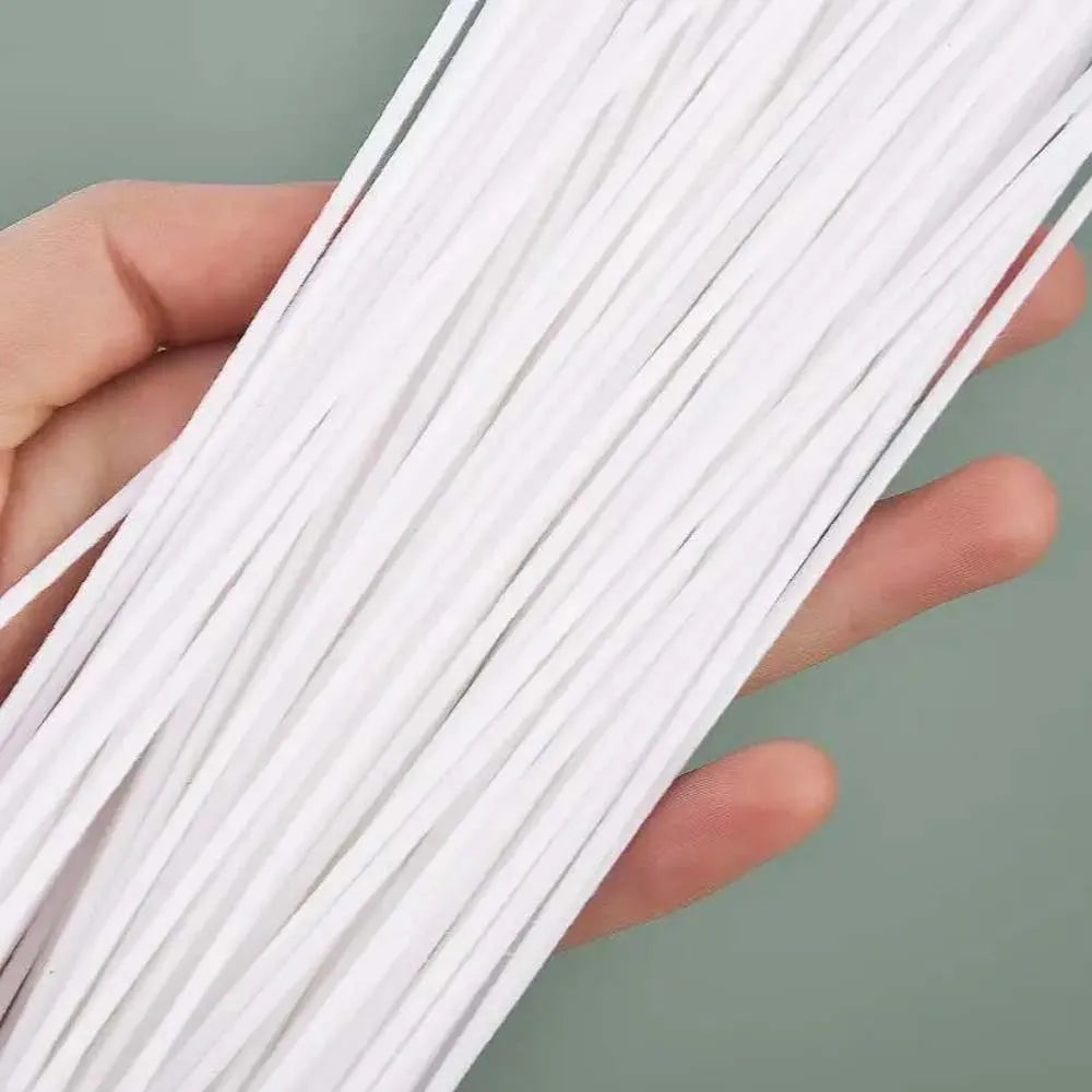 50Pcs Pure Cotton Candle Wicks 5cm – Smokeless DIY Candle Making