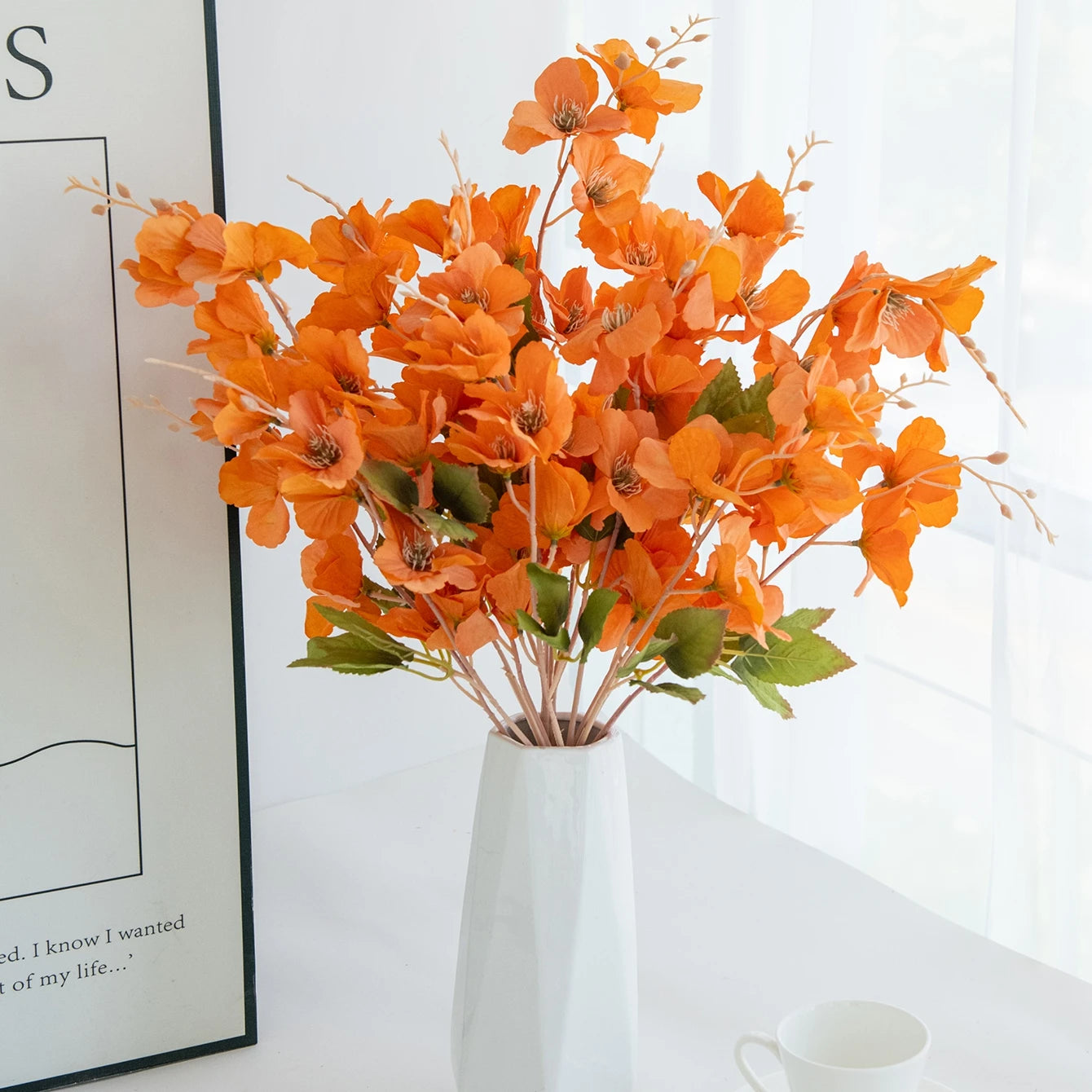 Silk Magnolia Artificial Flowers | Wedding & Home Décor