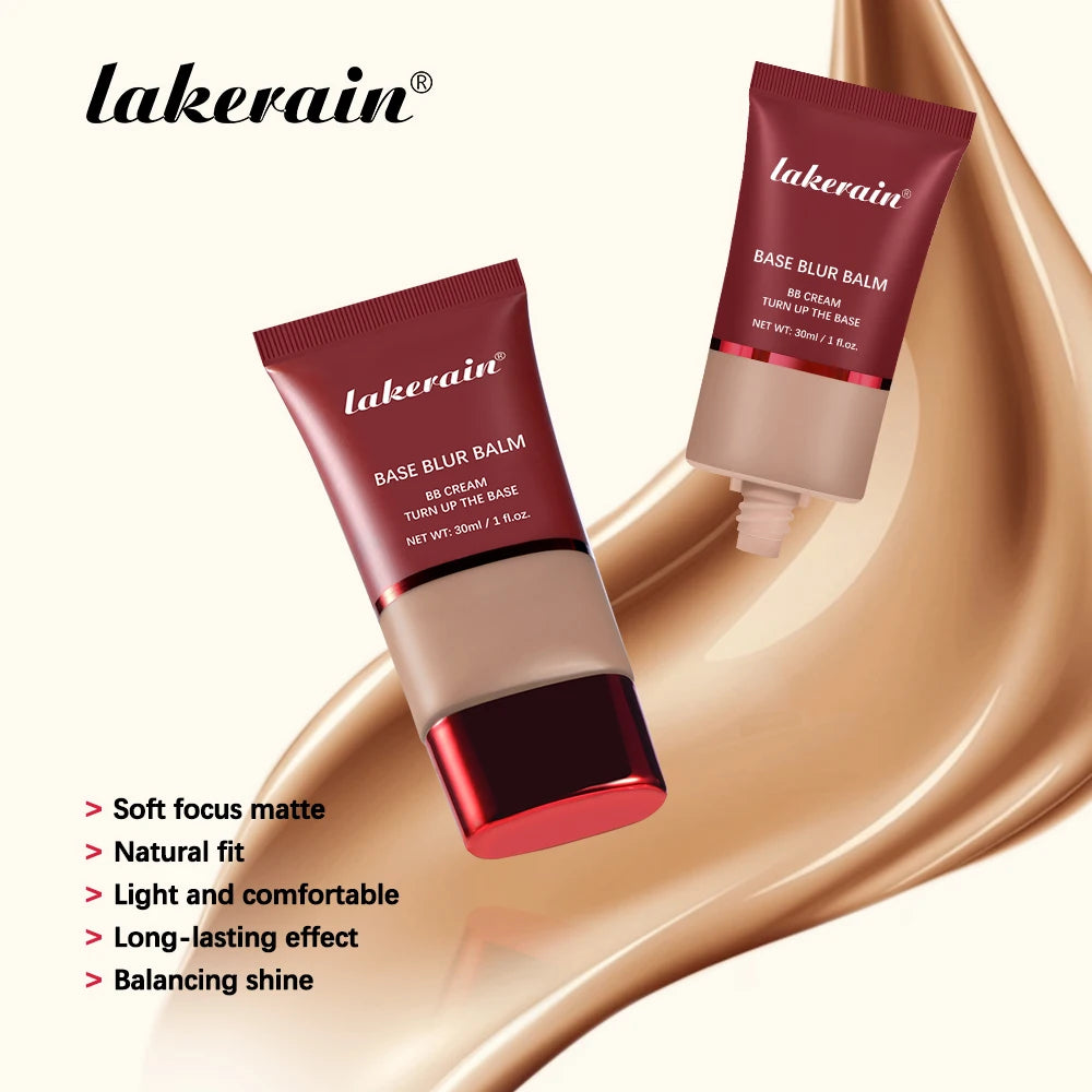Matte Foundation Base Blur Soft Focus Matte Full Coverage Natural Fit Face Makeup Lightweight Long-Lasting Concealer BB Cream Peaceful Pleasures Health and Wellness