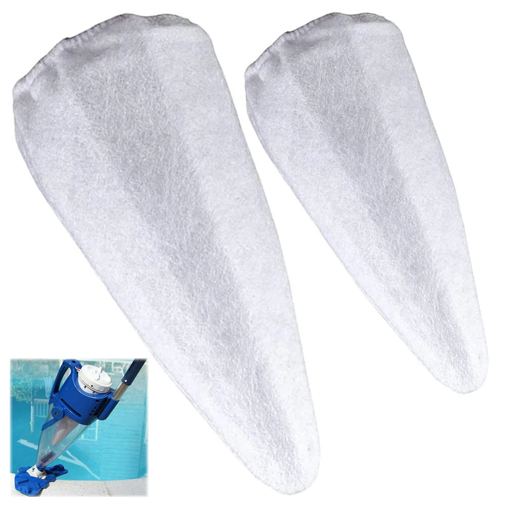 Pool Vacuum Replacement Filter Bags – 5 Pack Cotton Mesh Peaceful Pleasures Health and Wellness United States