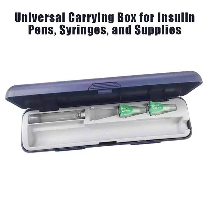 Insulin Pen Storage Case, Universal Carrying Box For Insulin Pens, Syringes, And Supplies, Durable And Protective Travel Organiz Peaceful Pleasures Health and Wellness