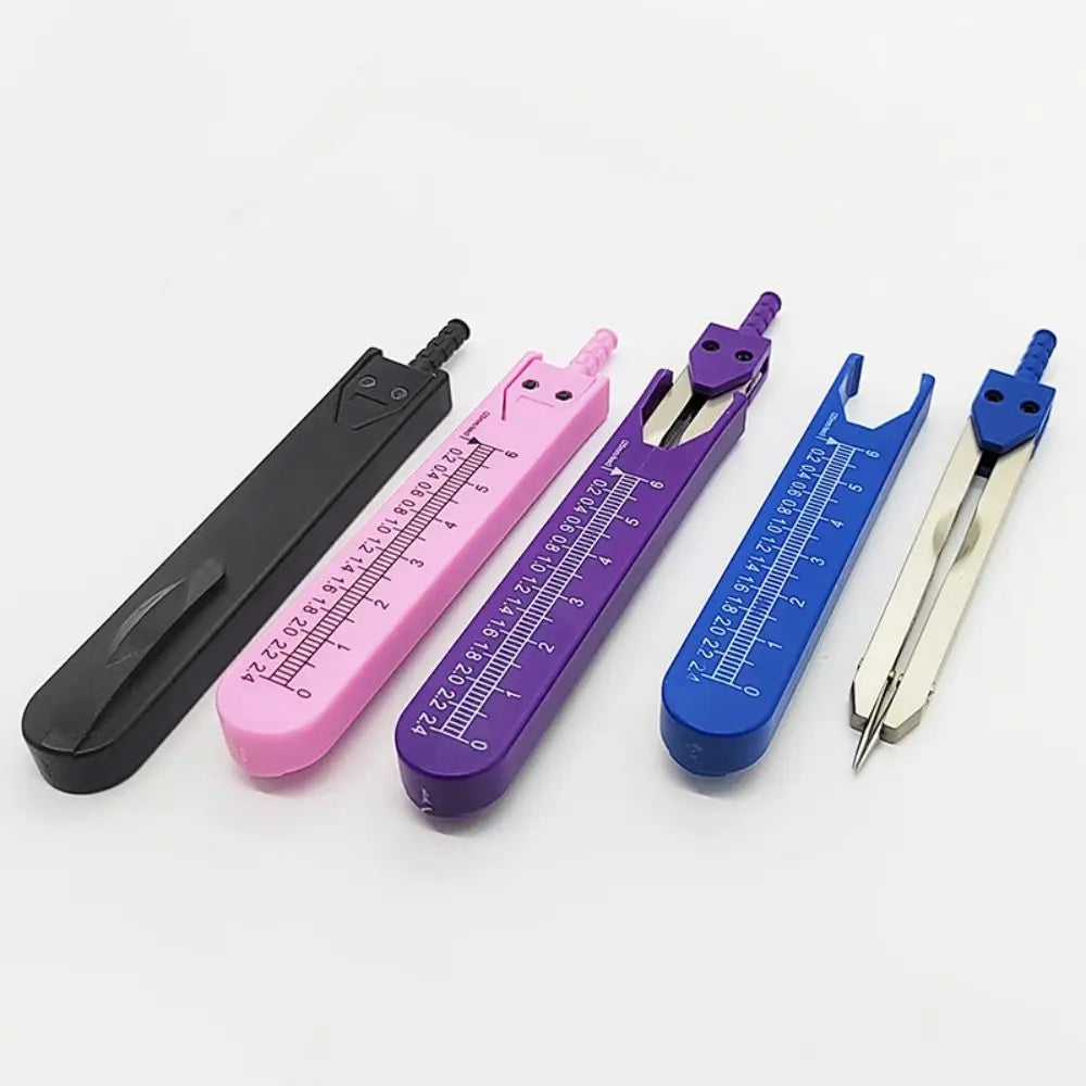Precise Measuring ECG Sub Gauge Compact Designs Convenience ECG Calipers Metal Professional Measuring Tool Graduated Compass Peaceful Pleasures Health and Wellness
