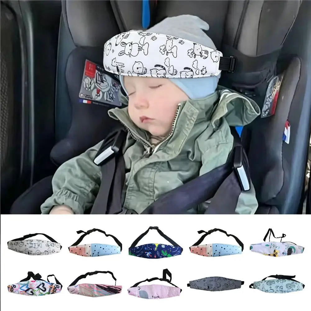 Infant Baby Car Seat Head Auto Sleeping Headrest Support Children Belt Fastening Belt Adjustable Sleep Positioner Baby Saftey Peaceful Pleasures Health and Wellness