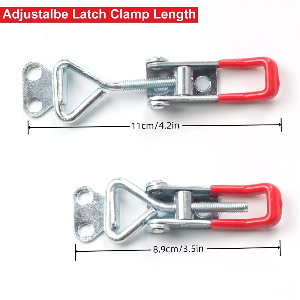 8-Pack Metal Toggle Latch Clasp – Adjustable Quick Release Clamp Peaceful Pleasures Health and Wellness