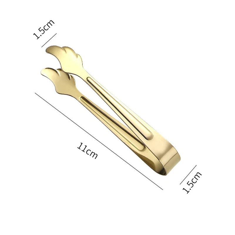 Stainless Steel Buffet Tongs – Ice, Candy & Food Serving Set