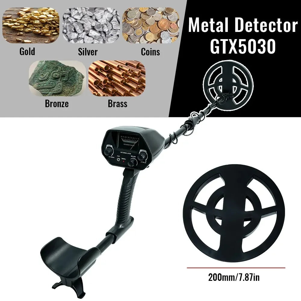 Hot sell Underground Metal Detector GTX5030 Treasure Hunter Gold Circuit Metales HOT SALE Detecting Gold, Coin, Treasure Hunting Peaceful Pleasures Health and Wellness