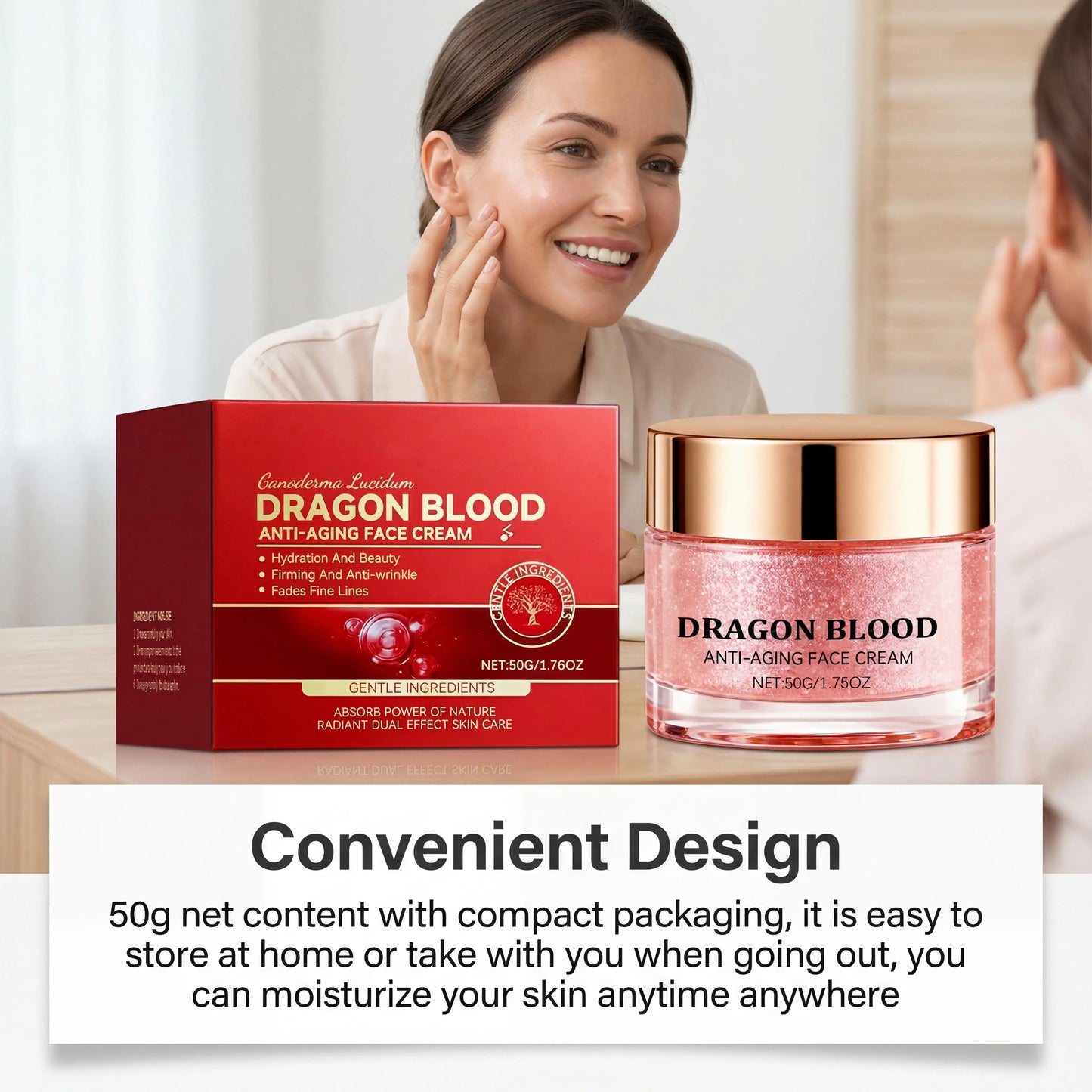 Dragon Blood Cream Retinol Essence Brightening Lifting Firming Skin Care Deep Nourish Rejuvenating Face Cream For All Skin Types Peaceful Pleasures Health and Wellness