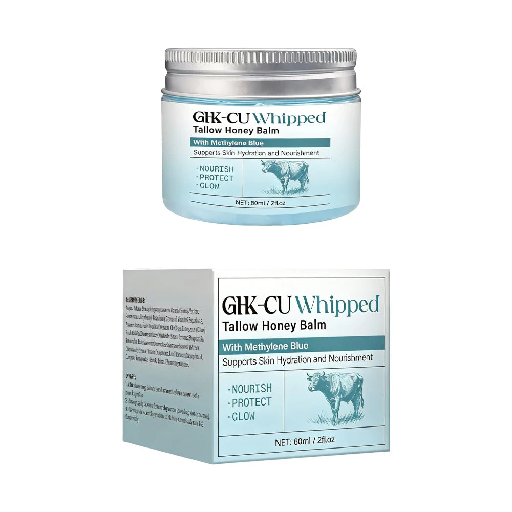 Copper Peptides GHK-Cu Beef Tallow Balm | Manuka Honey & Vitamin E