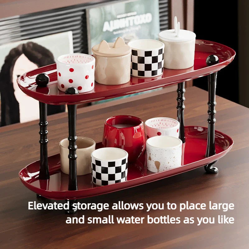 2-Tier Desktop Organizer for Perfume, Jewelry & Cosmetics
