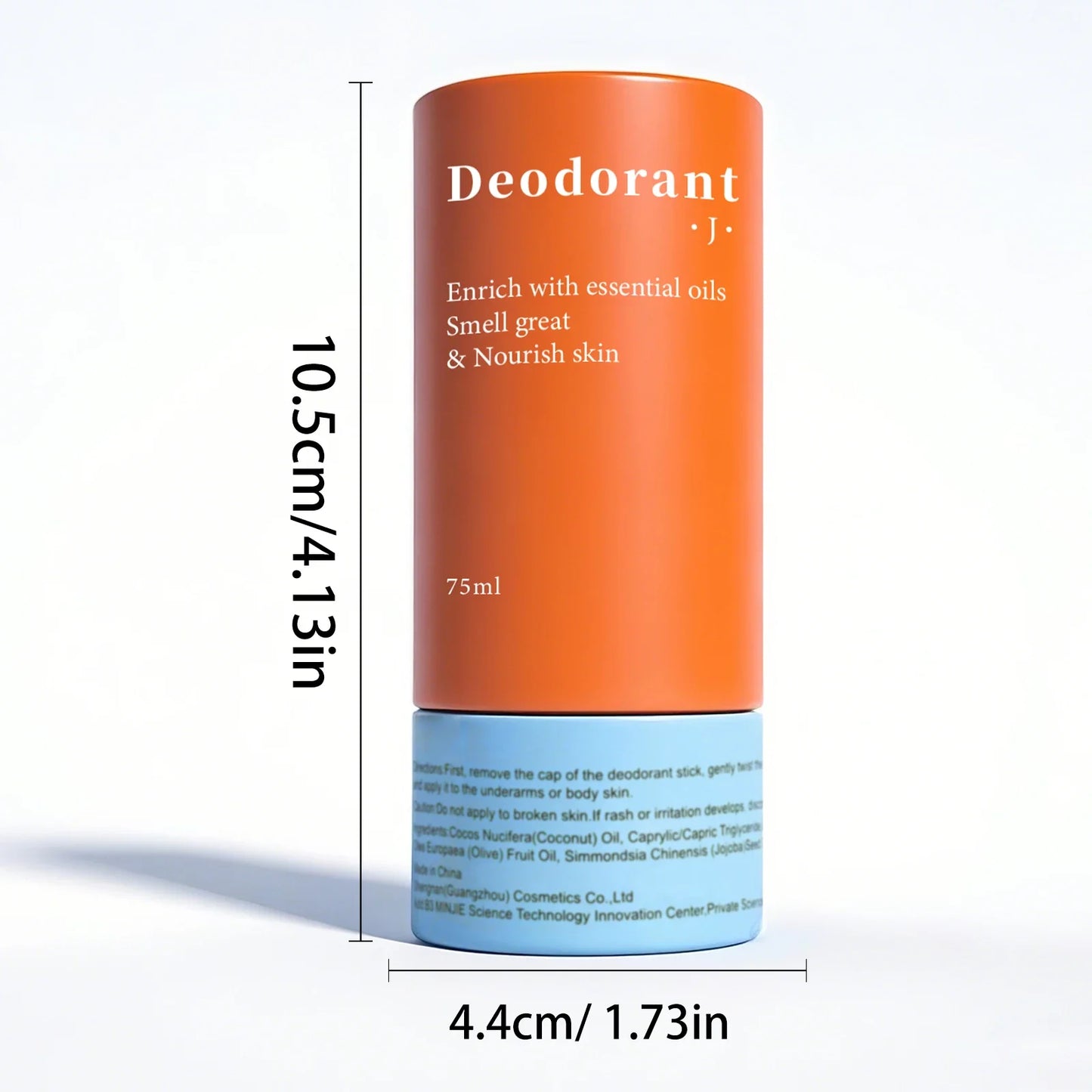 YURHERSU Multifunctional Deodorant Stick – Paper Tube Paste