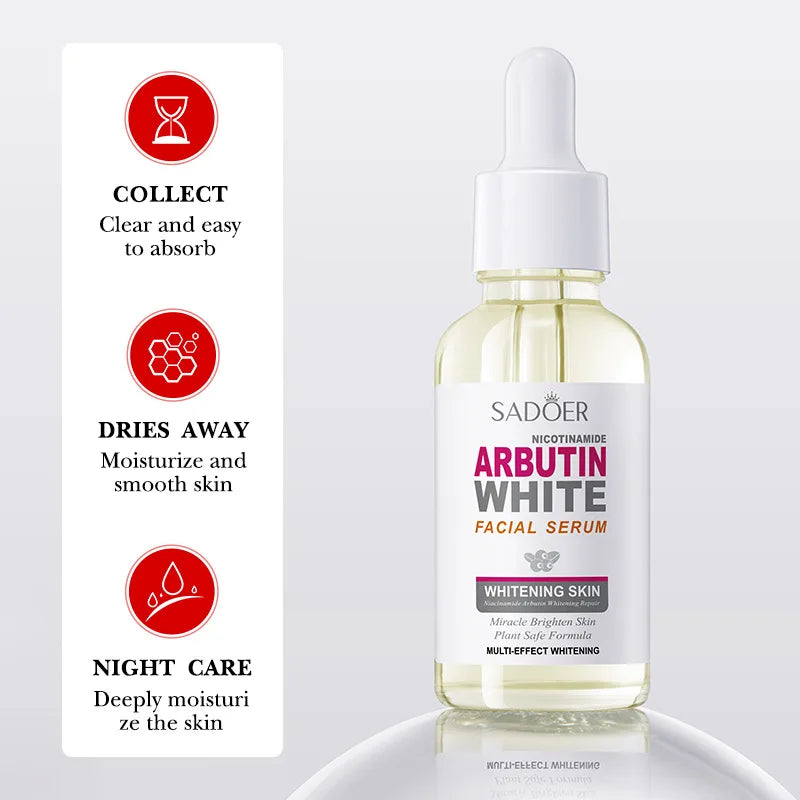 3-Pack Arbutin Brightening Firming Face Serum – 30ml Each