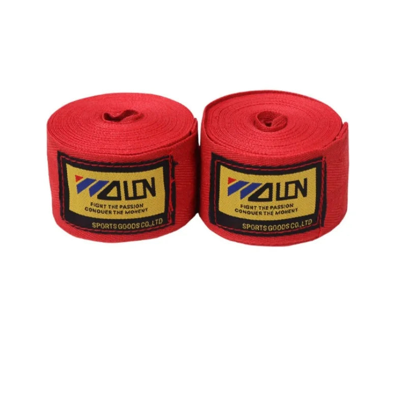 Sports Sweat Absorbent Cotton Wrap Hand Tie Bandage Boxing Gloves MMA Punching Bag Training Cotton Straps Peaceful Pleasures Health and Wellness 3m