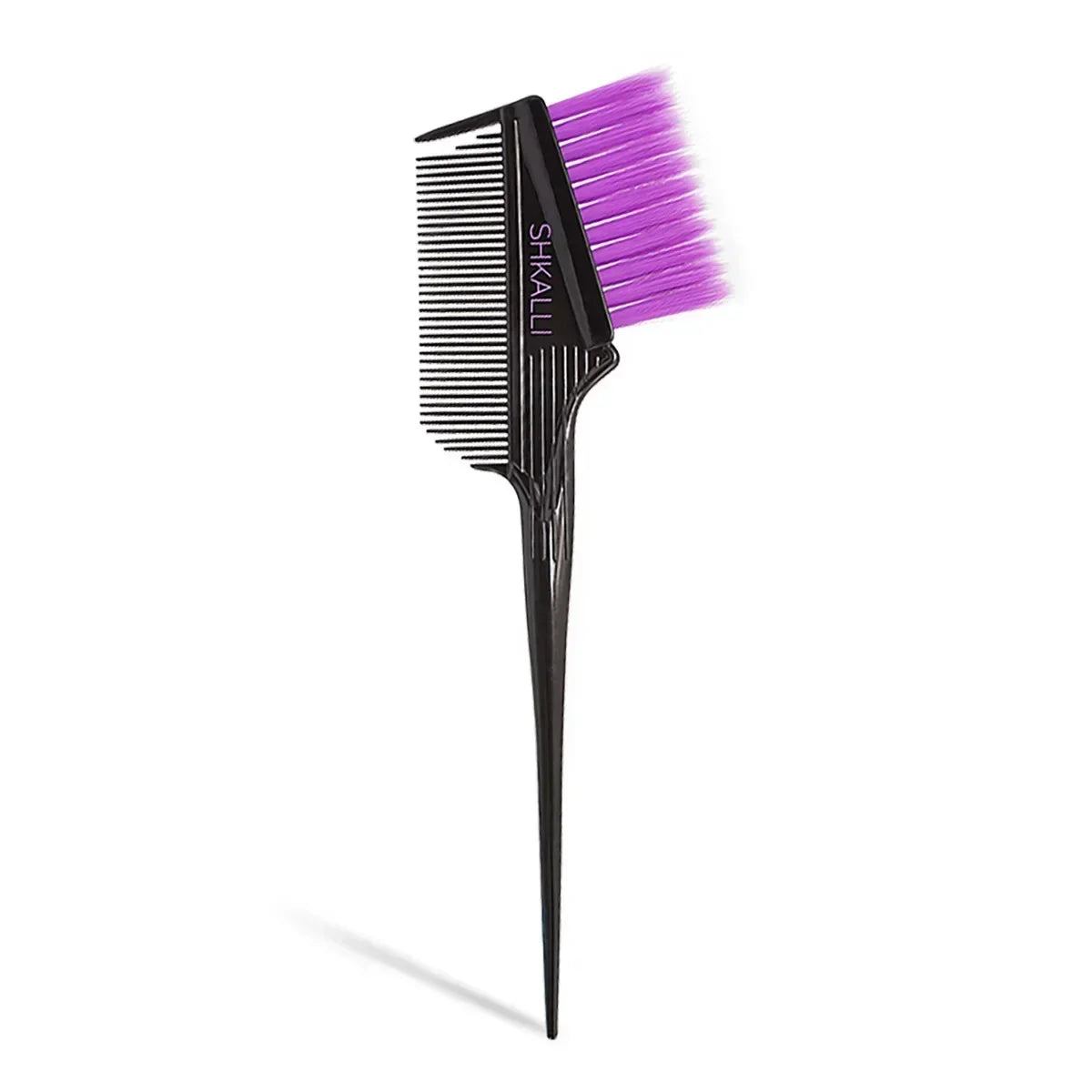 Hair Dye Brush Stylish Soft Bristles Professional Salon Hair Dye Tool Hair Coloring Brush DIY Salon Barber Brush Accessories 1Pc Peaceful Pleasures Health and Wellness Purole 21.8cm