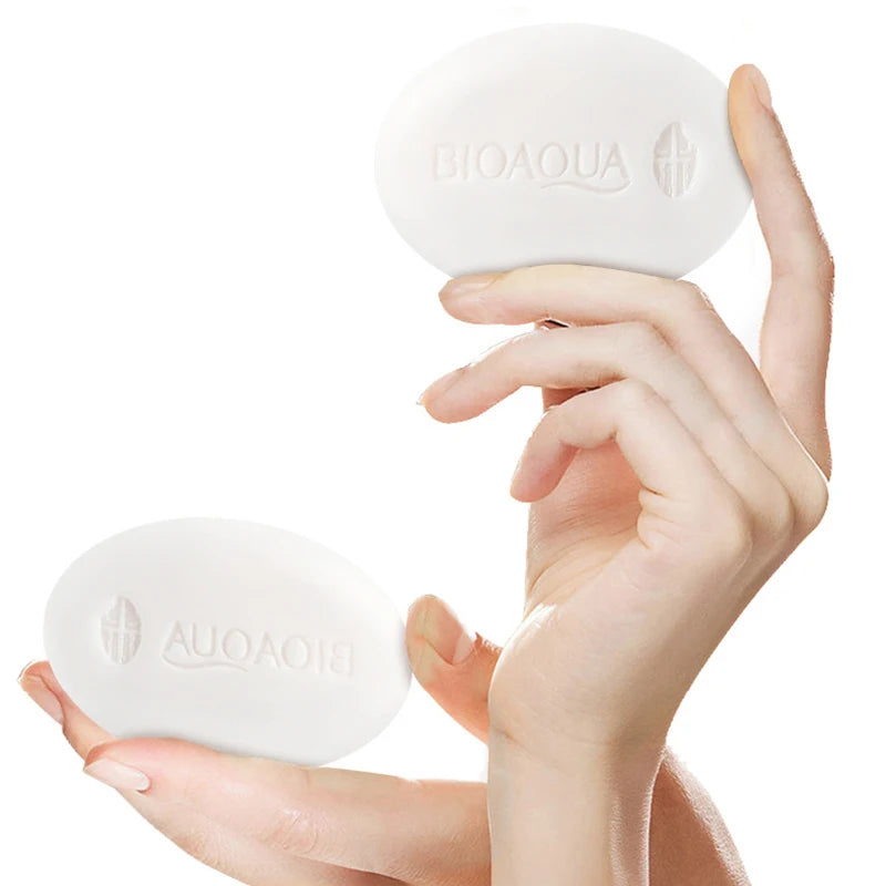BIOAQUA White Rice Facial Soap – Moisturizing Whitening Cleanser
