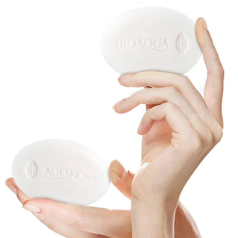 BIOAQUA White Rice Facial Soap – Moisturizing Whitening Cleanser