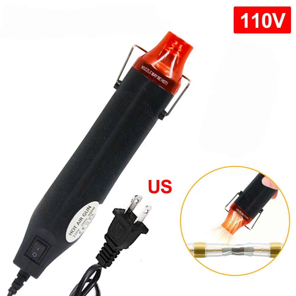 Portable Hot Air Gun 220V/110V – Shrink Wrap, DIY & Craft