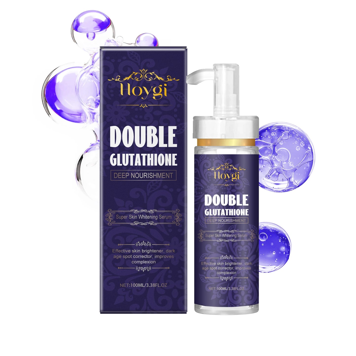 Double Glutathione Serum – Brighten Dark Spots & Even Skin Tone