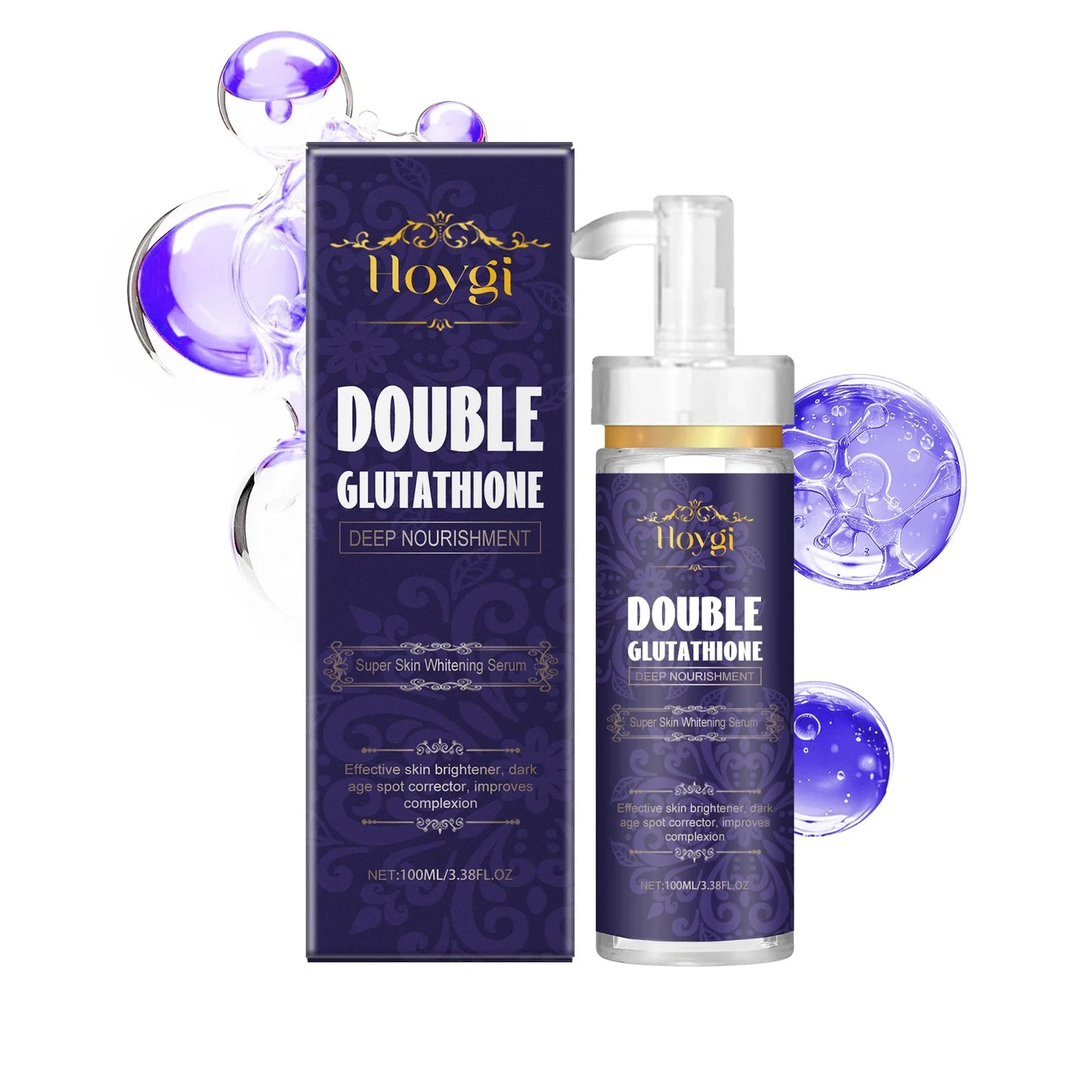 Hoygi Double Glutathione Serum – Brighten & Fade Dark Spots