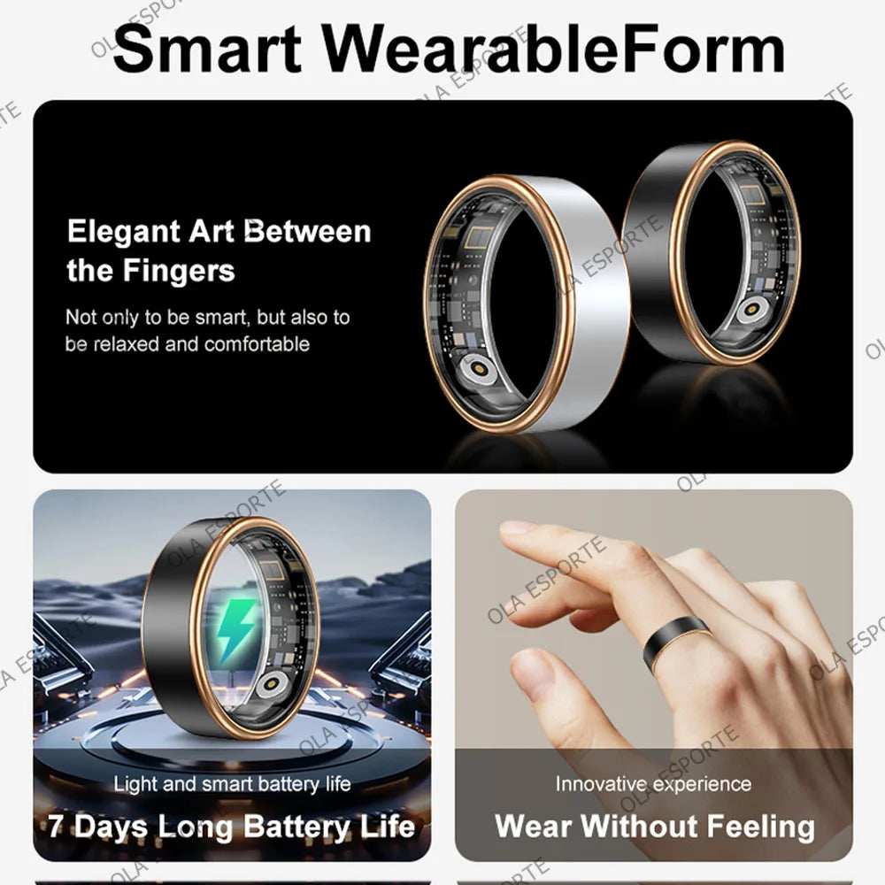 GPS Smart Ring 2025 | Sleep, Heart Rate & Fitness Tracker