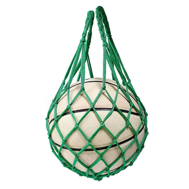 Nylon Mesh Ball Net Bag – Soccer, Basketball & Volleyball
