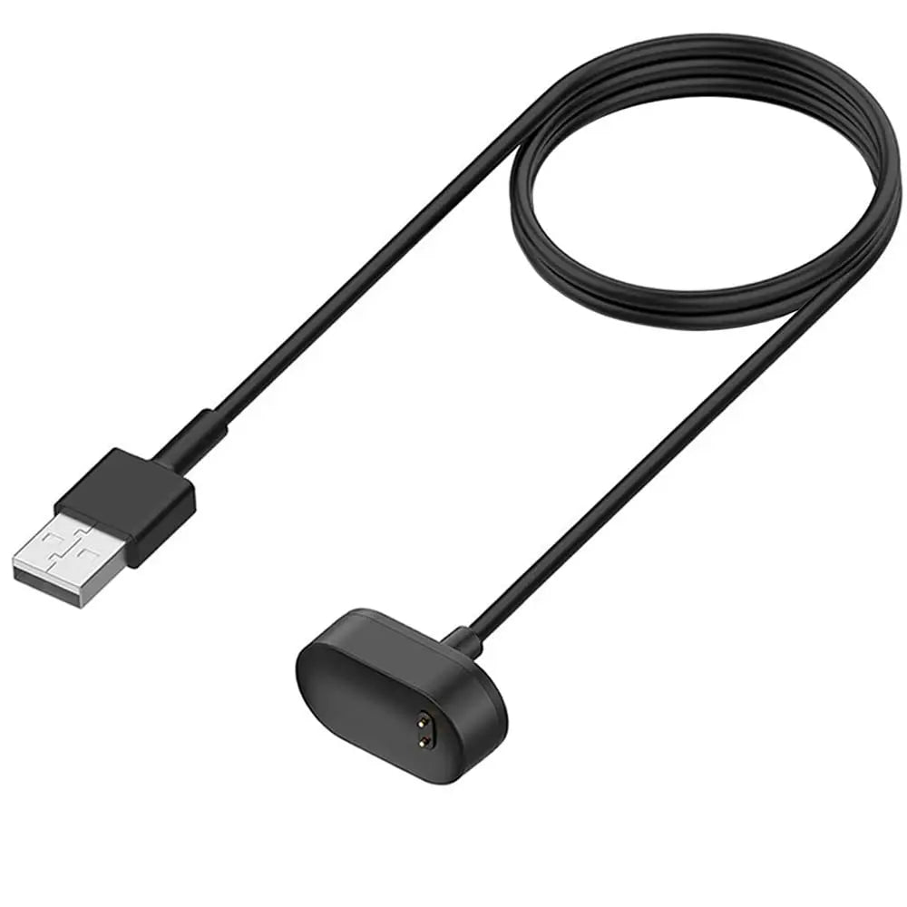 USB Charger for Fitbit Inspire 1/2/3 & Ace 3 – Fast Replacement Peaceful Pleasures Health and Wellness black