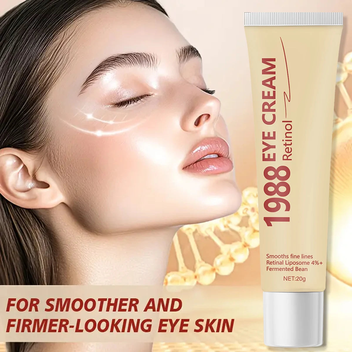 Retinol Eye Cream | 4% Retinal Liposome & Fermented Bean