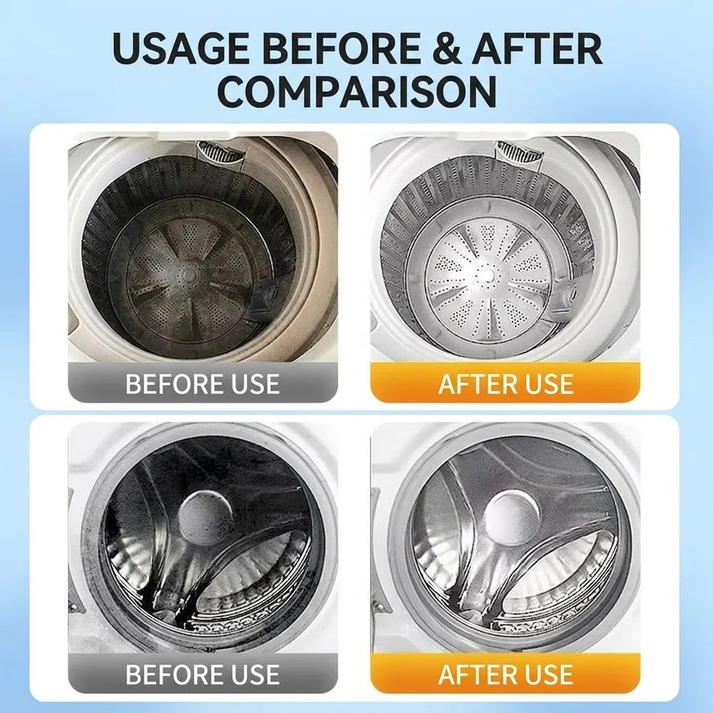 MIRAVEXL 30-Pack Washing Machine Cleaner Tablets | Descaler