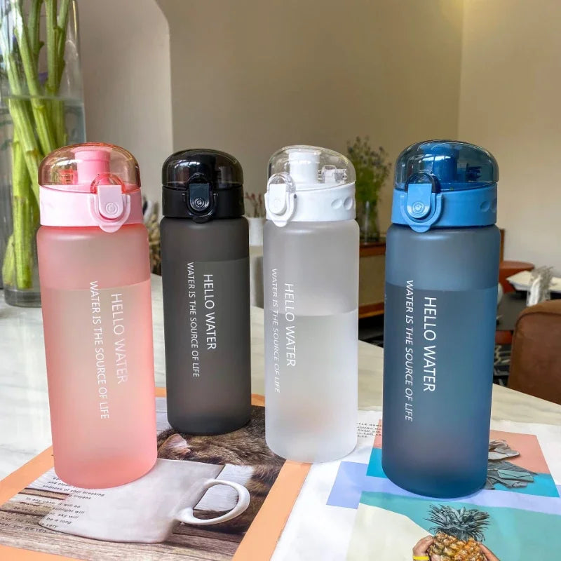 Transparent 780ml Plastic Water Bottle – Sport, School & Travel