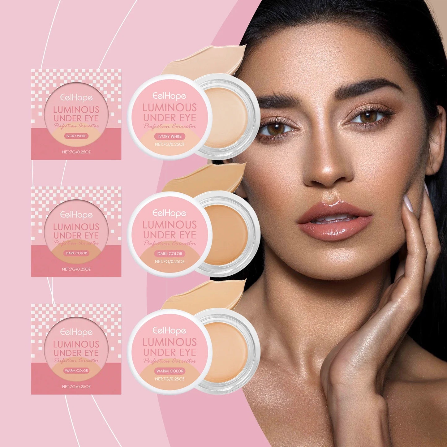 Eelhope Hydrating Liquid Concealer – Full Coverage & Brightening