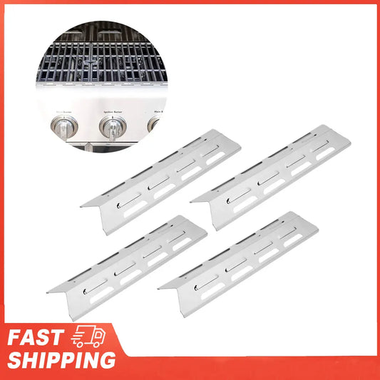 Heat Plate Stainless Steel Gas Grill Oven Tents Deflector Cover Peaceful Pleasures Health and Wellness