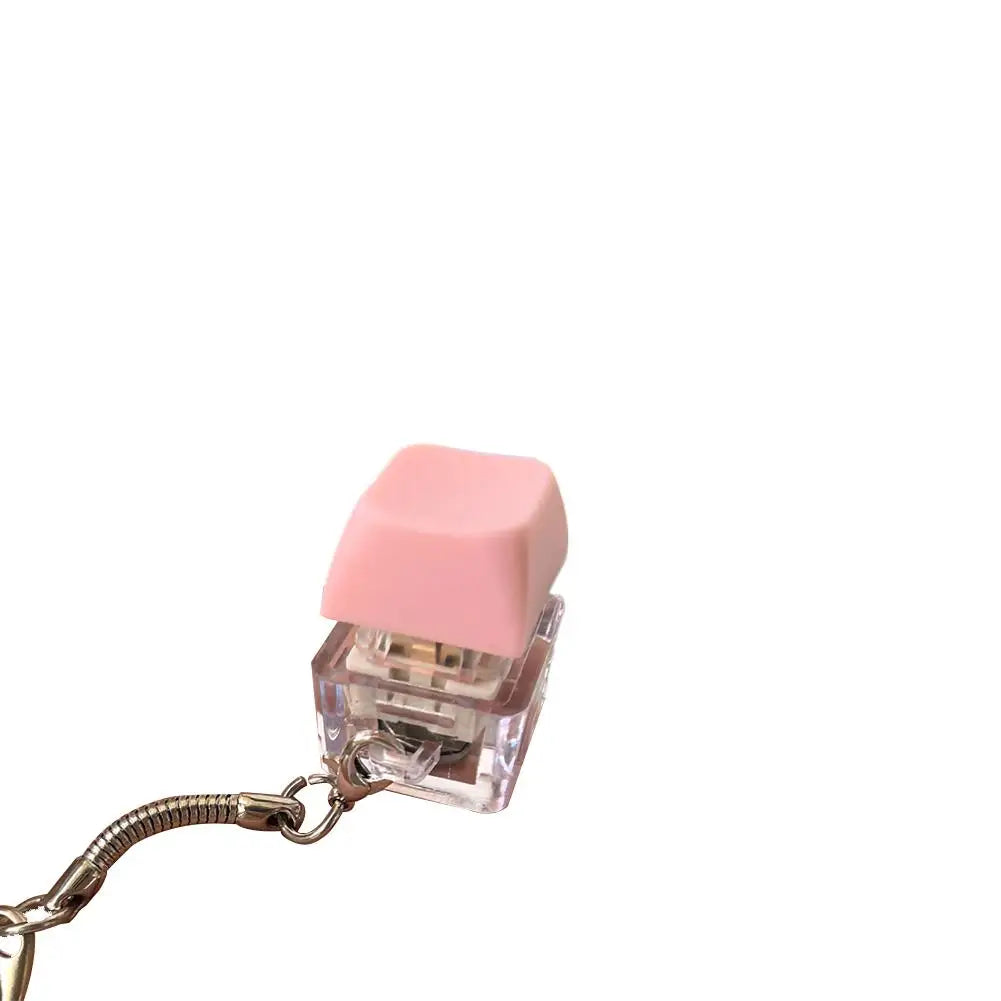 Mechanical Keyboard Fidget Keychain Toy | 1/4/5/9 Key Clicker