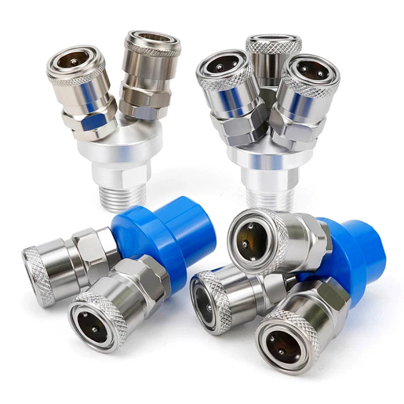 SMV SMY Pneumatic Quick Connector – 2-Way & 3-Way Air Fittings