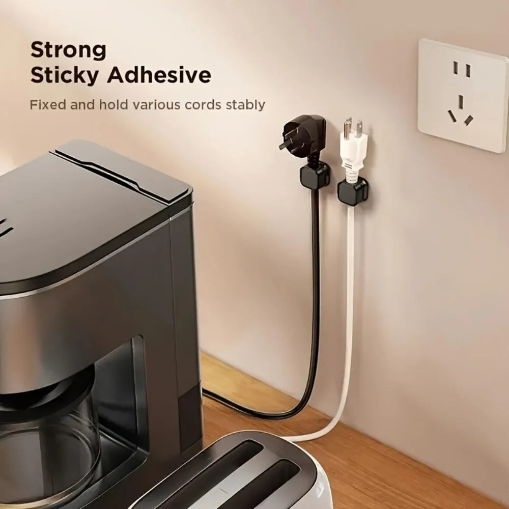 Magnetic Cable Clips – Adhesive Cord Organizer 6-Pack