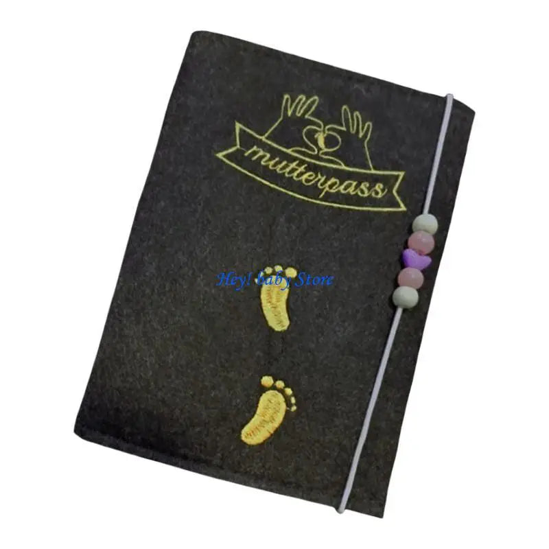 Felt Pregnancy Document Organiser | Maternity Card & Scan Holder