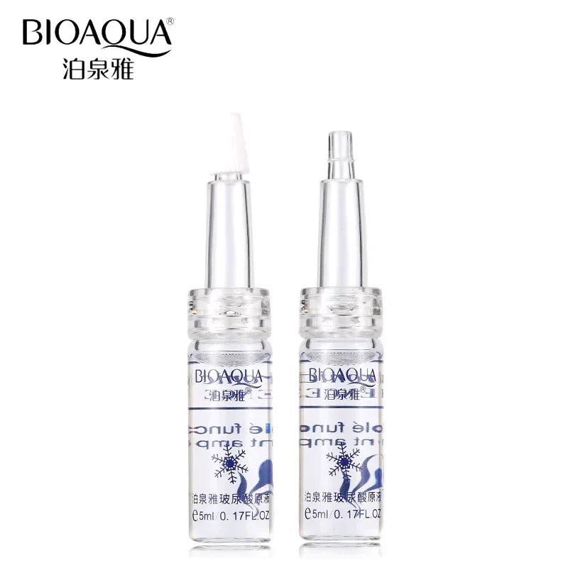 BIOAQUA Hyaluronic Acid Serum Set – 10 x 5ml Vitamin Ampoules