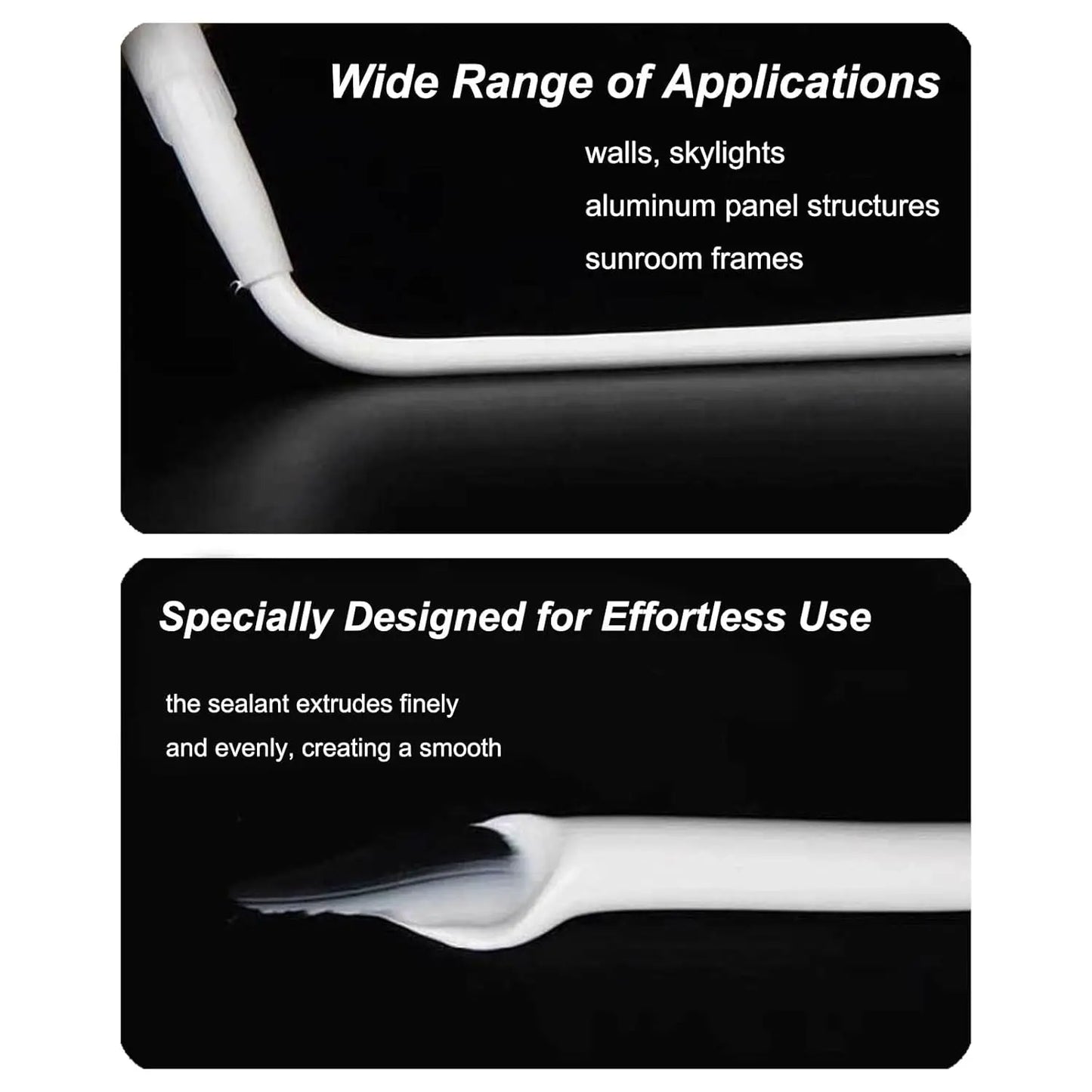 Silicone Sealant DH-9900 High Temperature Resistant for Bathroom Roof Wall Crack Waterproof Indoor Outdoor Permanent Clear Seal Peaceful Pleasures Health and Wellness