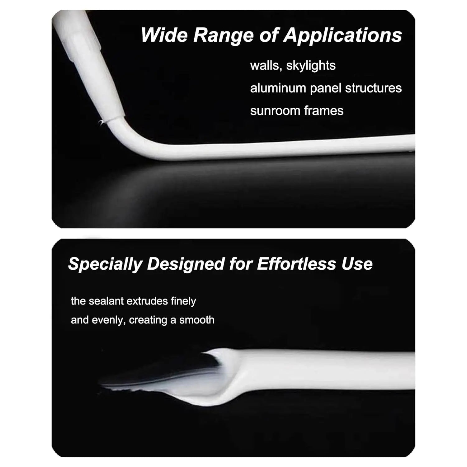 Silicone Sealant DH-9900 High Temperature Resistant for Bathroom Roof Wall Crack Waterproof Indoor Outdoor Permanent Clear Seal Peaceful Pleasures Health and Wellness